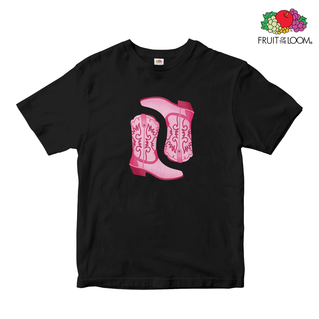 Boots Baby Tee, white, Fruit of the Loom