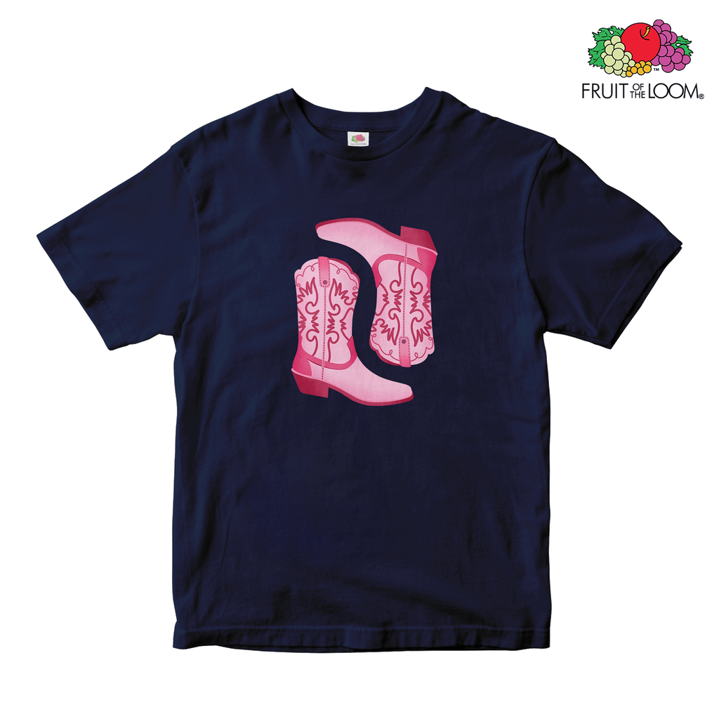 Boots Baby Tee, white, Fruit of the Loom