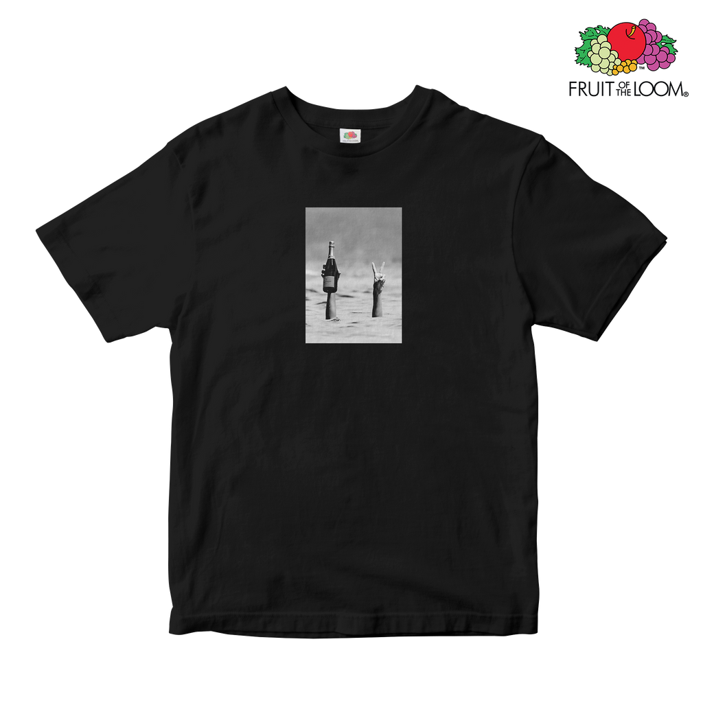 Drown Baby Tee, BLACK, Fruit of the Loom