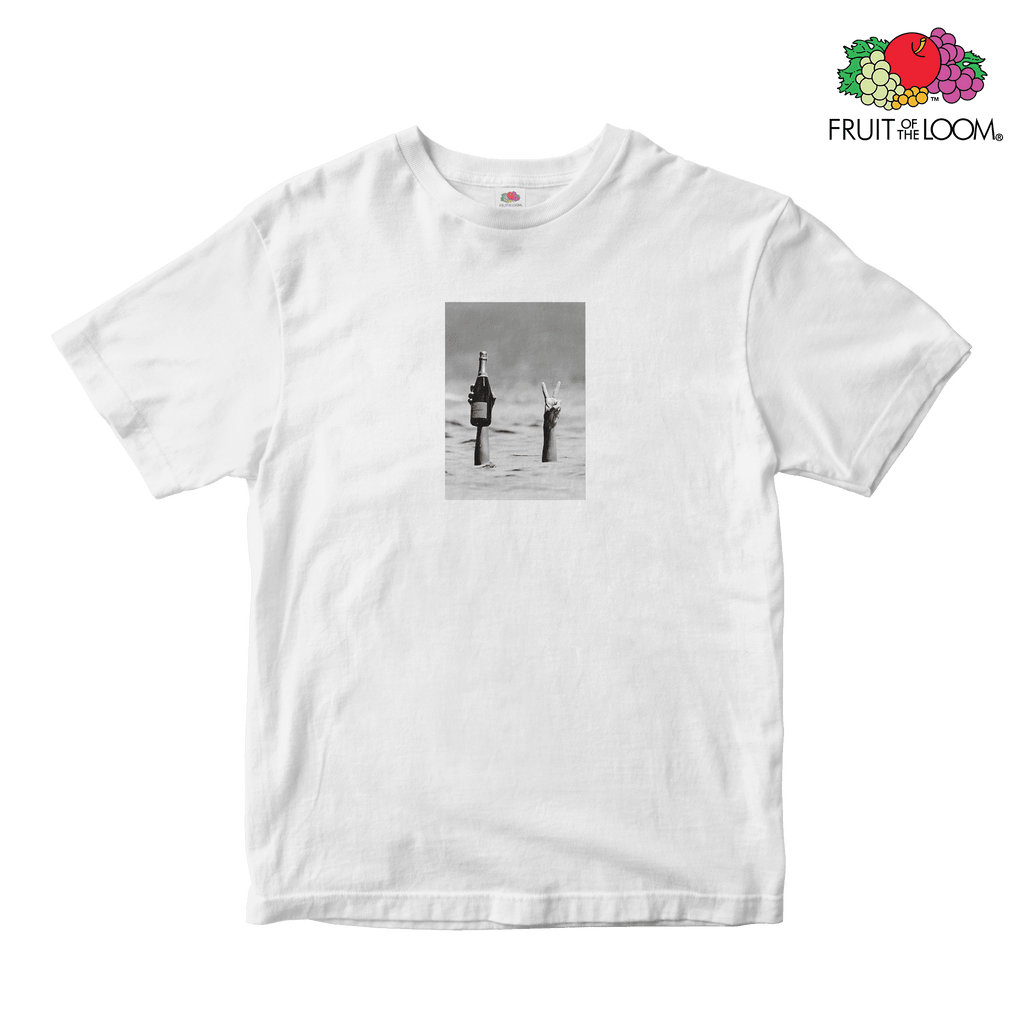 Drown Baby Tee, WHITE, Fruit of the Loom