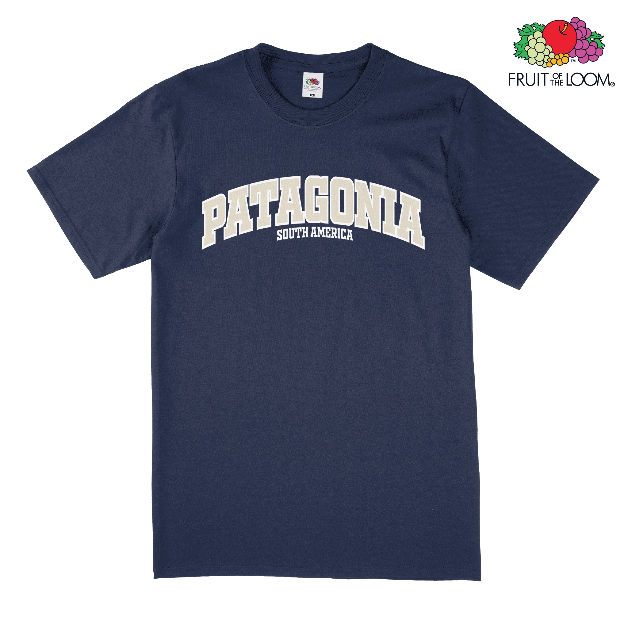 Navy patagonia t shirt shop