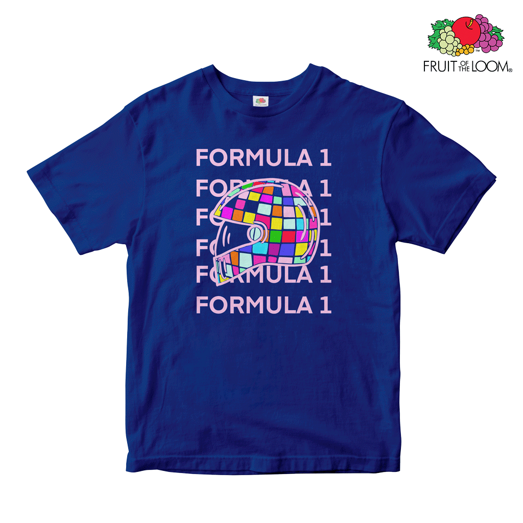 Formula 1 Baby Tee, Black, Fruit of the Loom