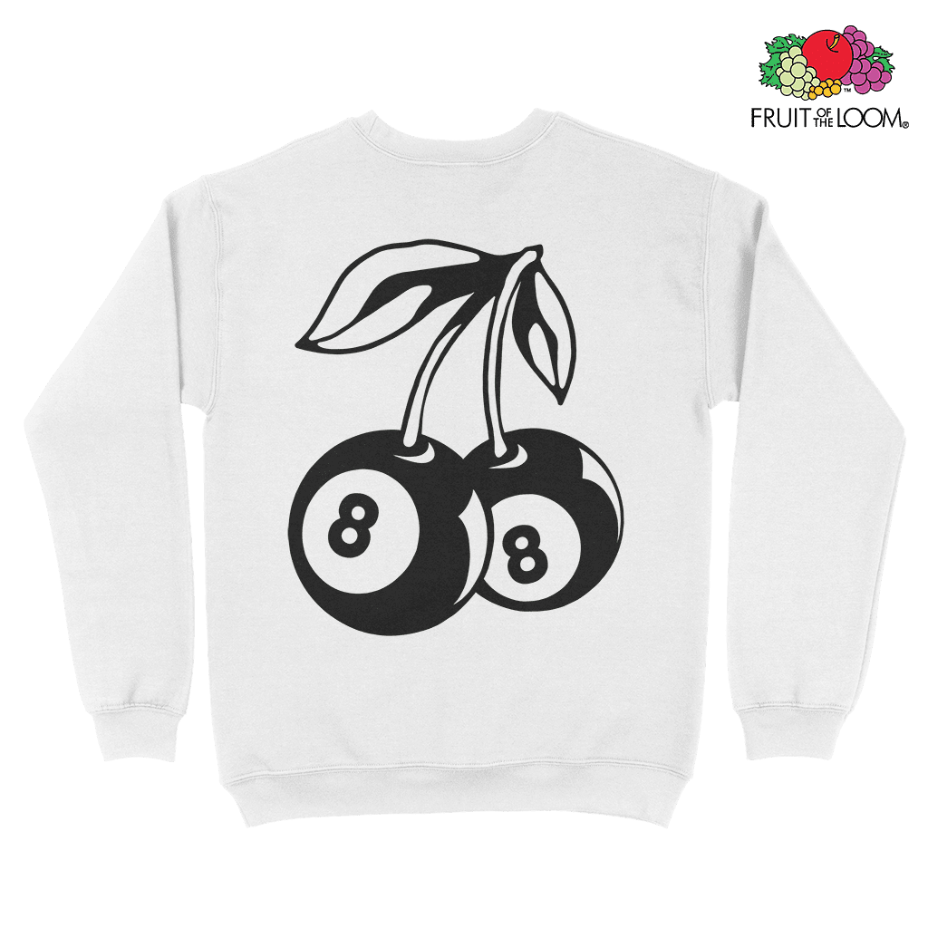 8Ball Cherry (Back Print) Sweatshirt – Collegehub.dk