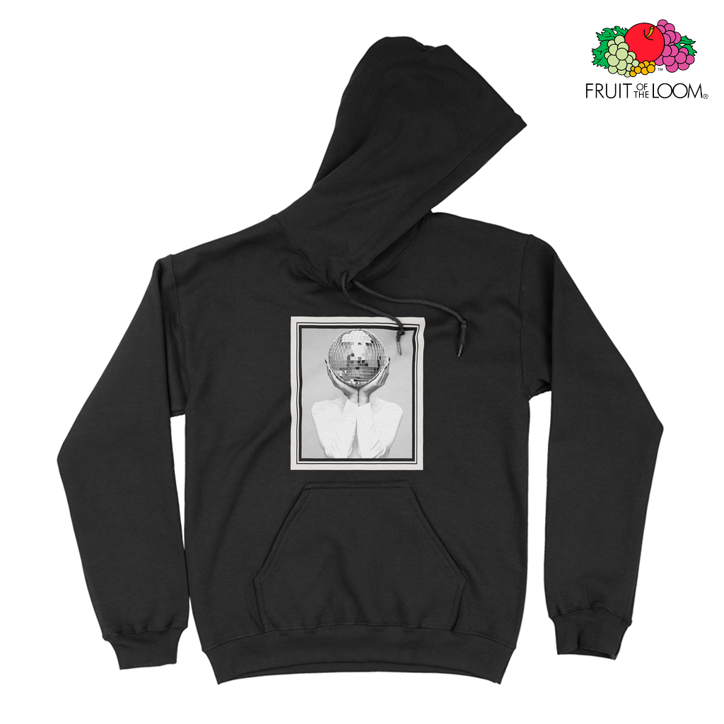 Discohead Hoodie, Black, Fruit of the Loom